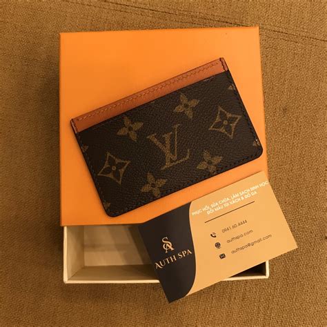 louis vuitton card holder with initials|louis vuitton card holder used.